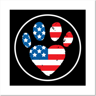 Cats Love USA America - Cat Lover Cats Posters and Art